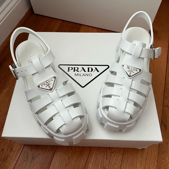 Prada Gladiator Sandals - Picture 1 of 12